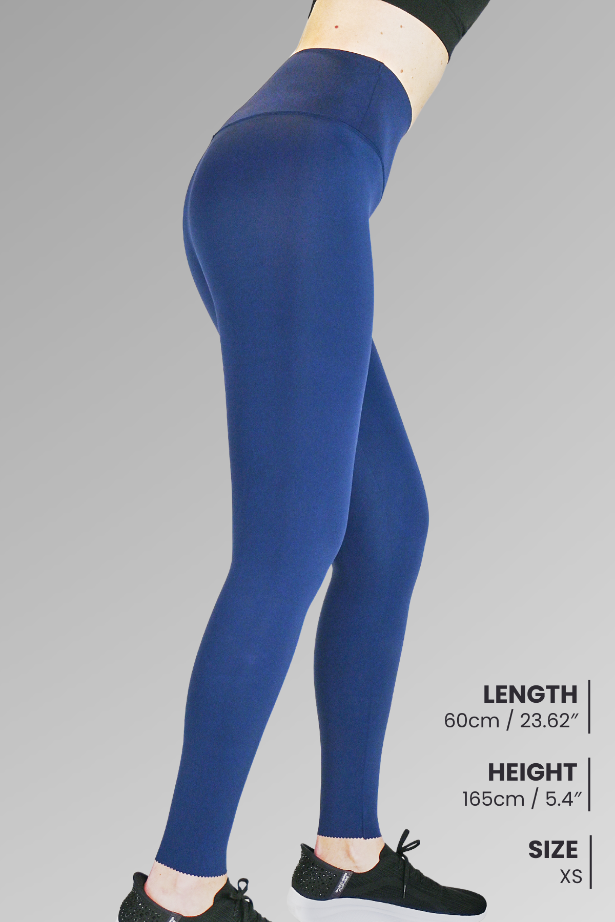 High-Waisted Fitness Leggings: Ref 002 – Precise Fit, Extra Support, and Shaping Fabric
