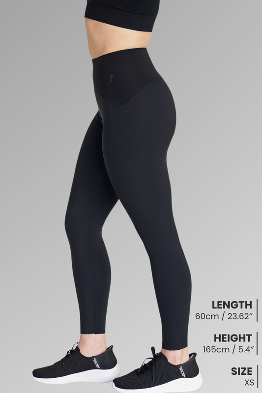 High-Waisted Fitness Leggings: Ref 001 – Precise Fit, Extra Support, and Shaping Fabric