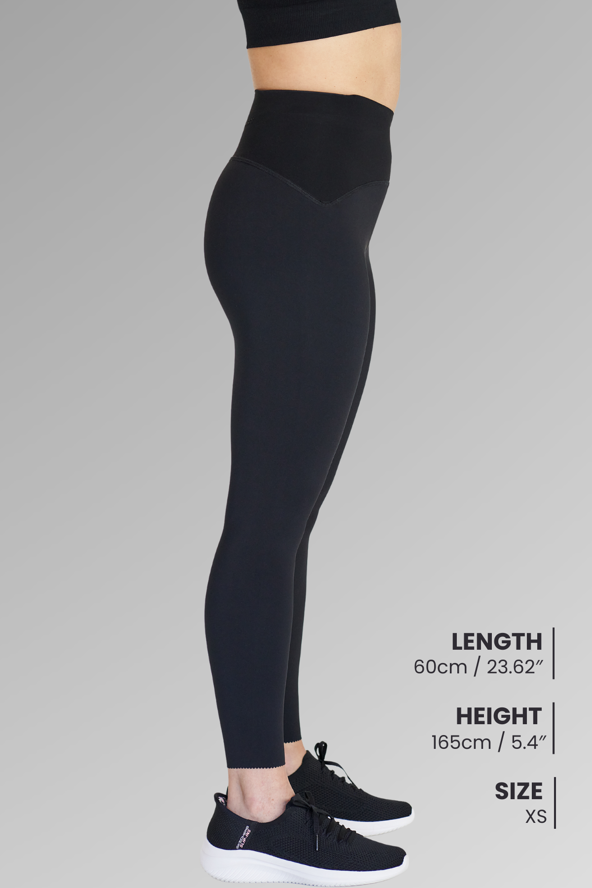 High-Waisted Fitness Leggings: Ref 001 – Precise Fit, Extra Support, and Shaping Fabric