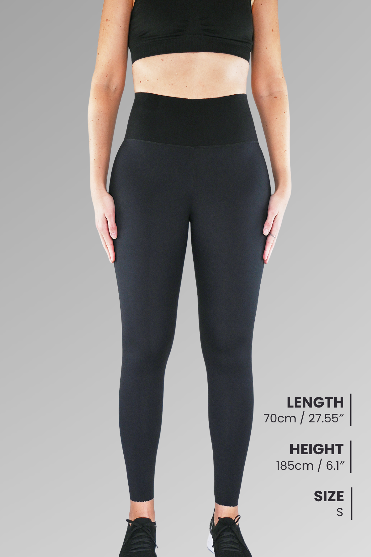 High-Waisted Fitness Leggings: Ref 002 – Precise Fit, Extra Support, and Shaping Fabric