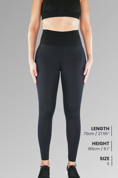 High-Waisted Fitness Leggings: Ref 002 – Precise Fit, Extra Support, and Shaping Fabric
