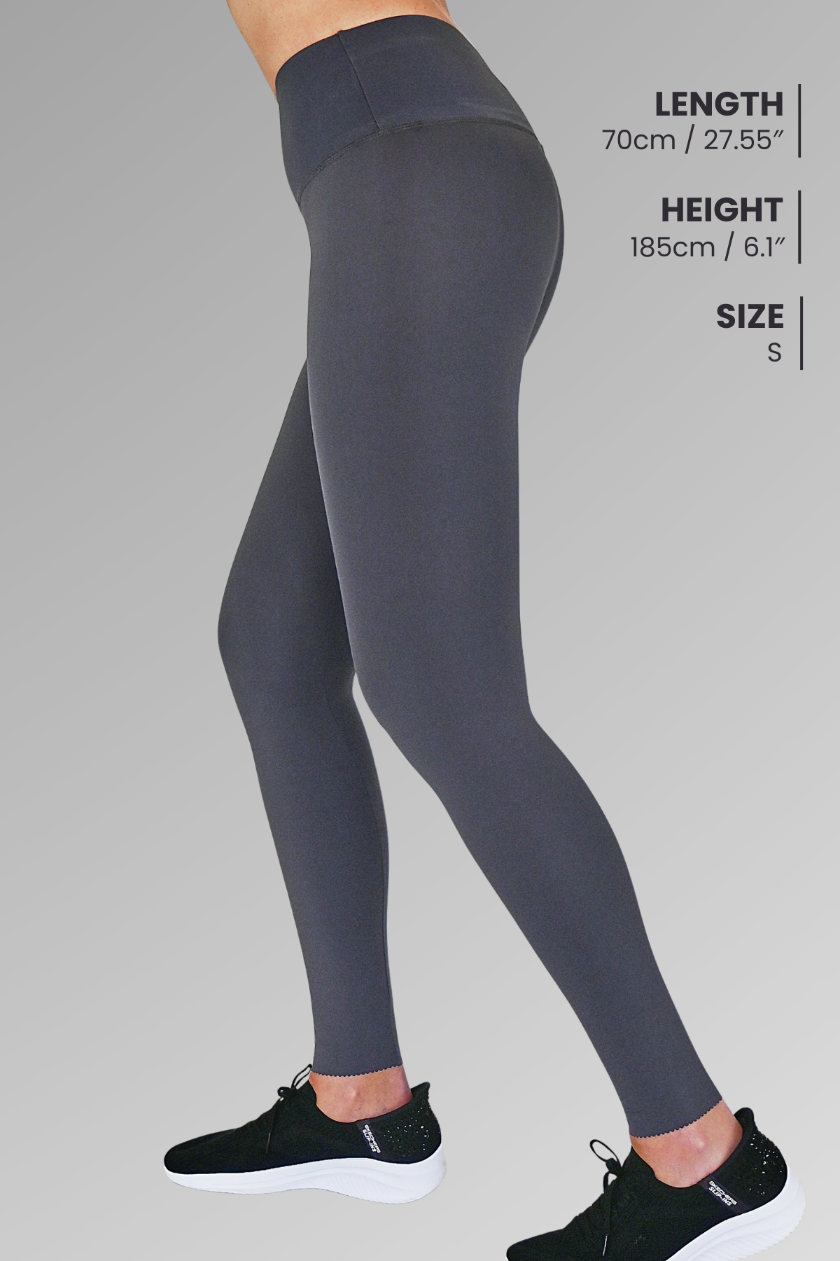 High-Waisted Fitness Leggings: Ref 002 – Precise Fit, Extra Support, and Shaping Fabric