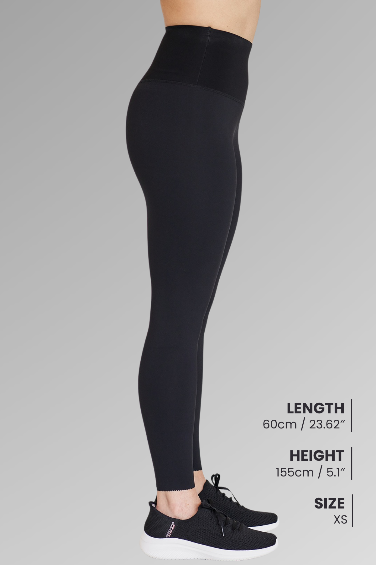 High-Waisted Fitness Leggings: Ref 002 – Precise Fit, Extra Support, and Shaping Fabric